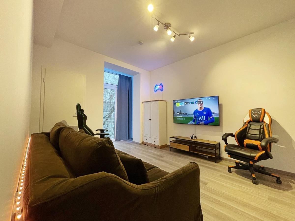 Jaybnb - Ps5 55 Zoll 4K Tv Gaming Apartment ドルトムント エクステリア 写真